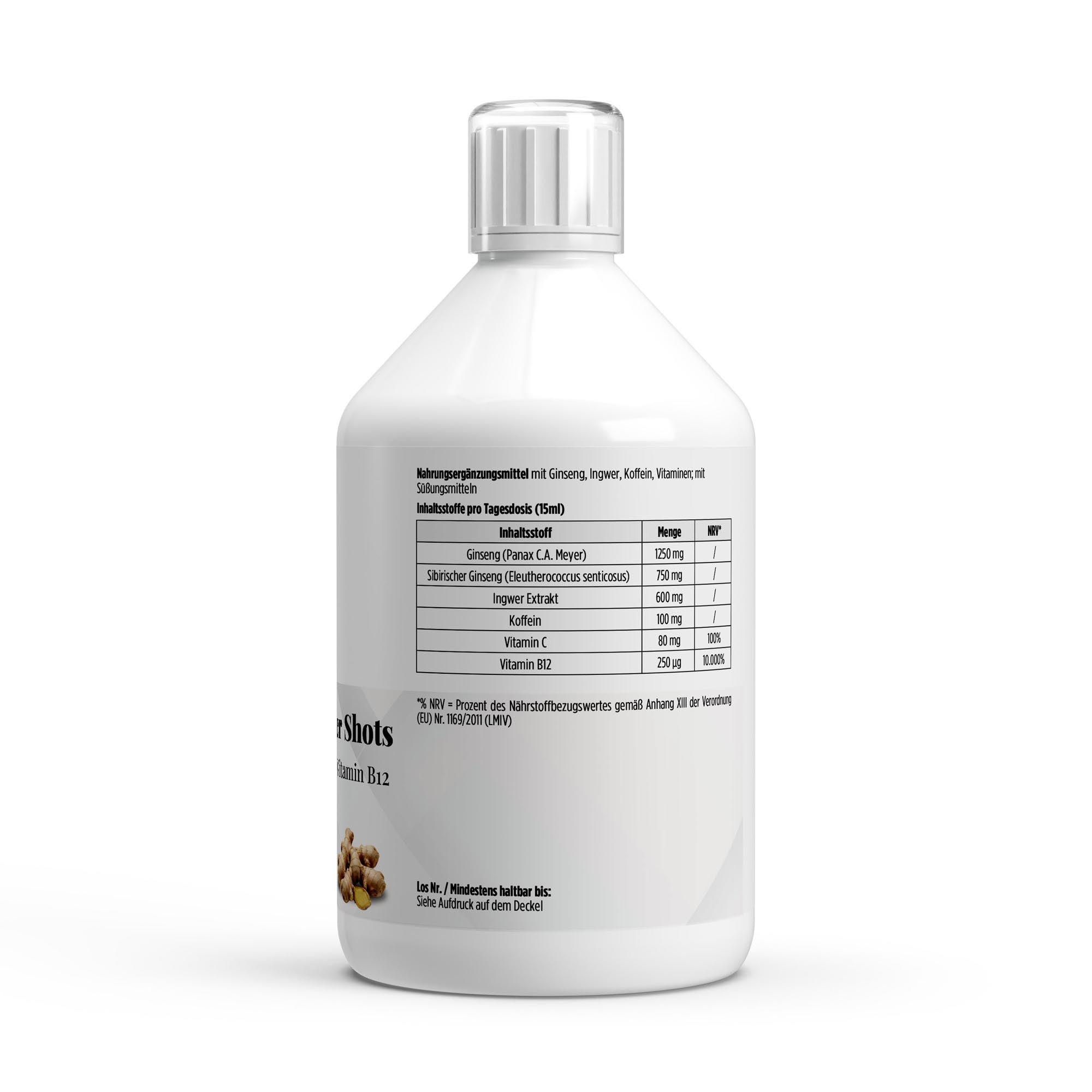 Ginseng Power Plus+ - 33 Shots - 500ml