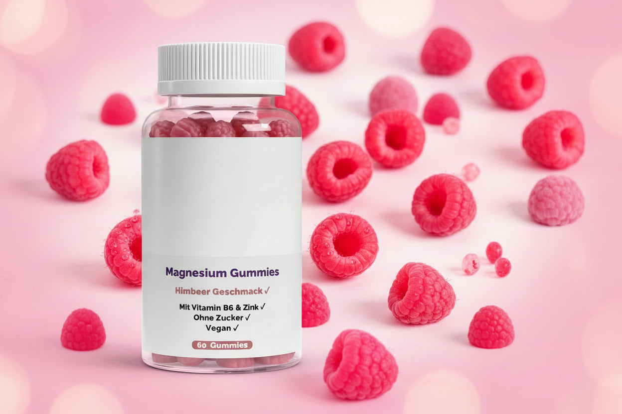 Magnesium + Zink + B6 Gummies - 60 Stk.