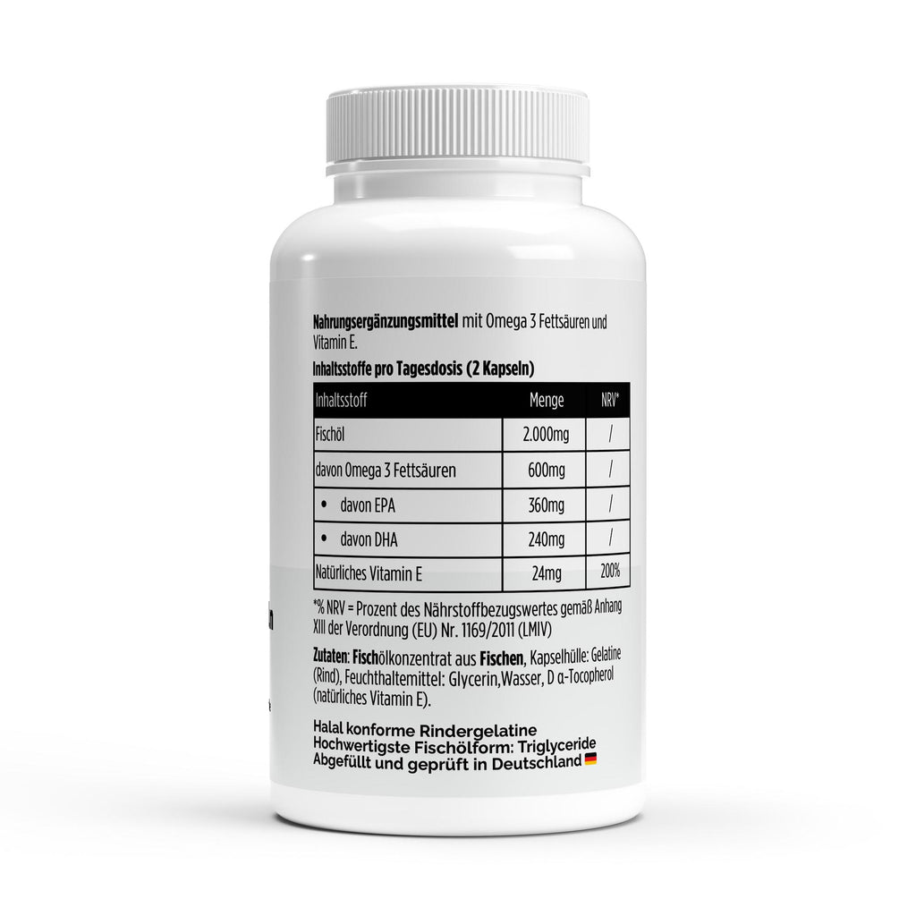 Omega 3 Triglyceride 18/12 (Halal Gelatine) - 120 Softgels